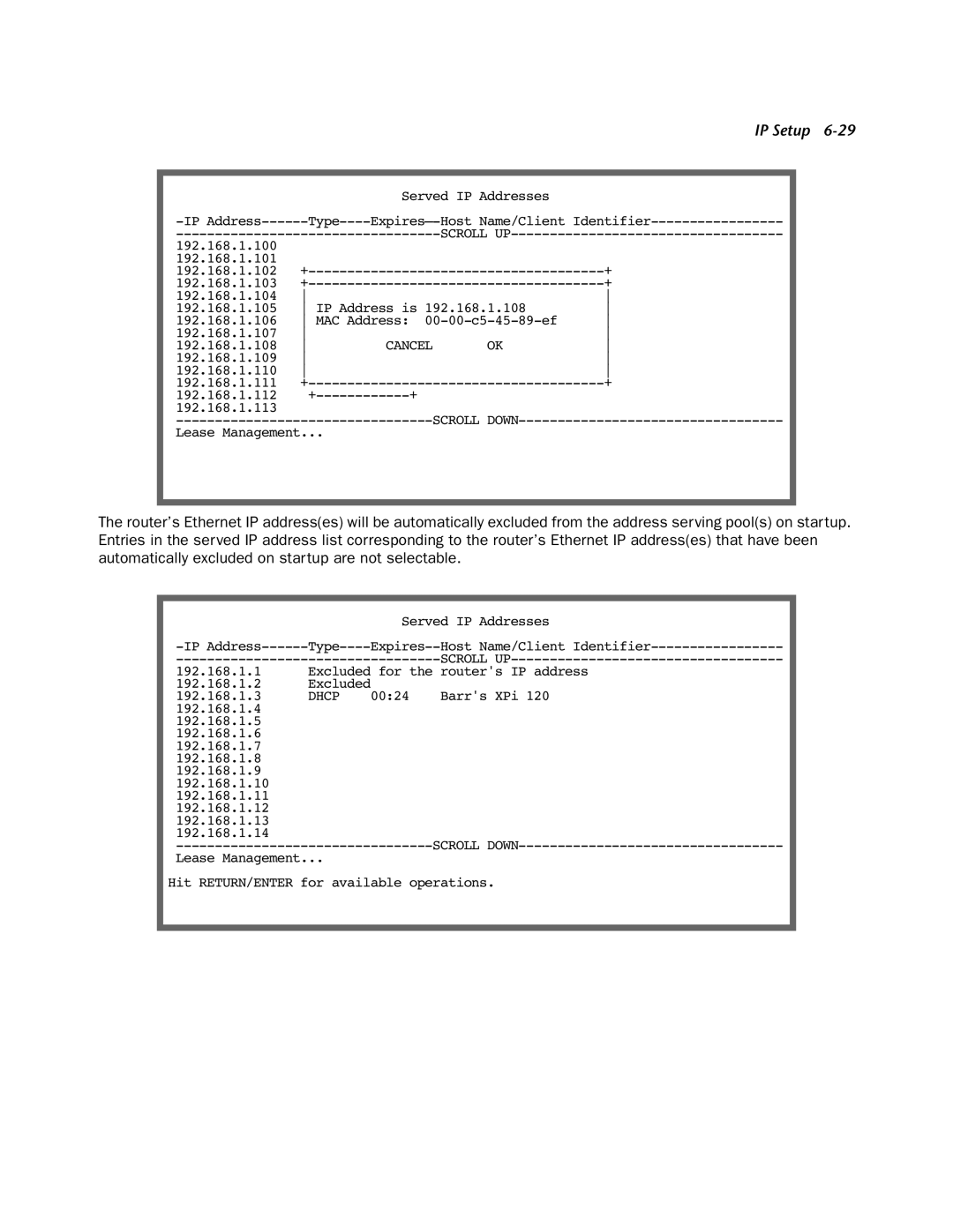 Netopia 4000-Series manual Dhcp 