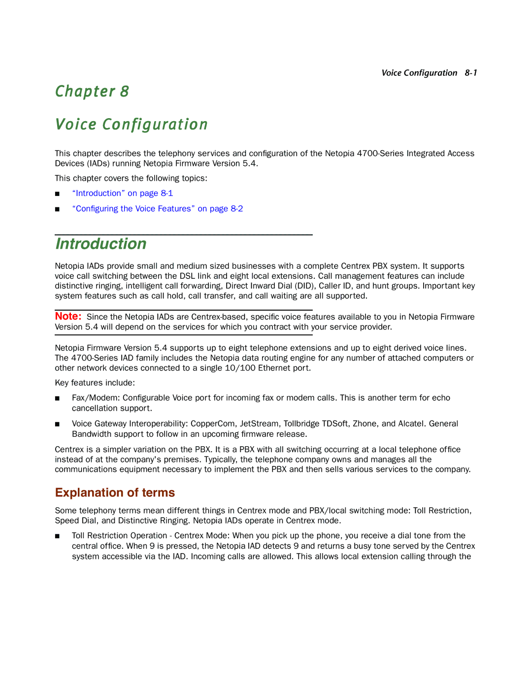 Netopia 4000-Series manual Introduction, Explanation of terms 