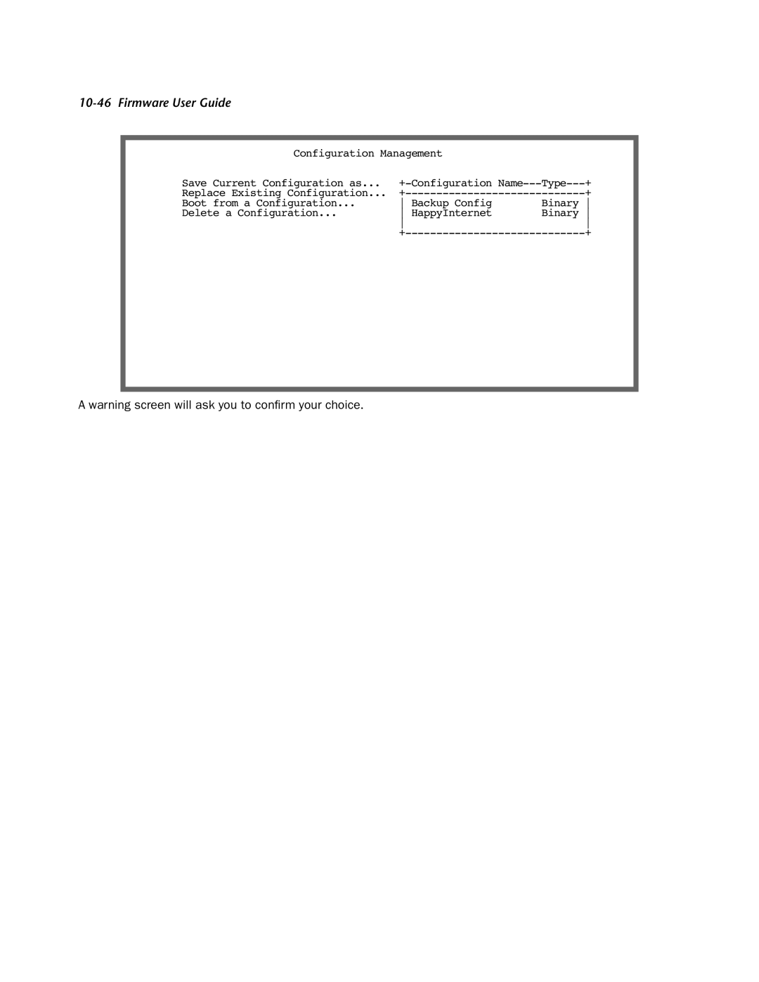 Netopia 4000-Series manual Boot from a Configuration Backup Config 