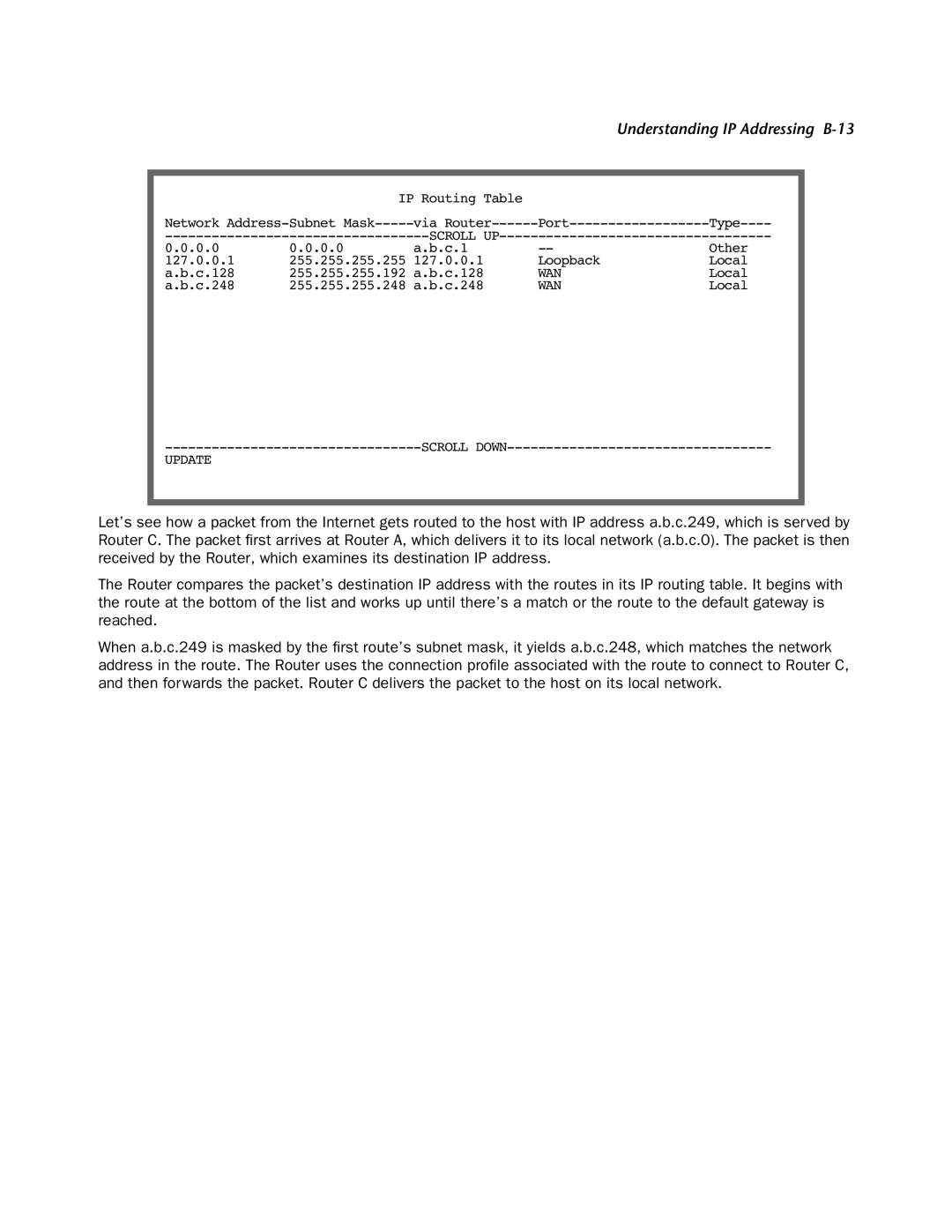 Netopia 4000-Series manual Understanding IP Addressing B-13 