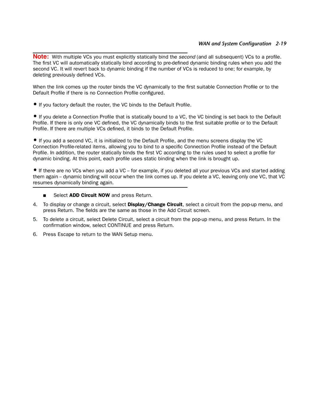 Netopia 4000-Series manual WAN and System Conﬁguration 