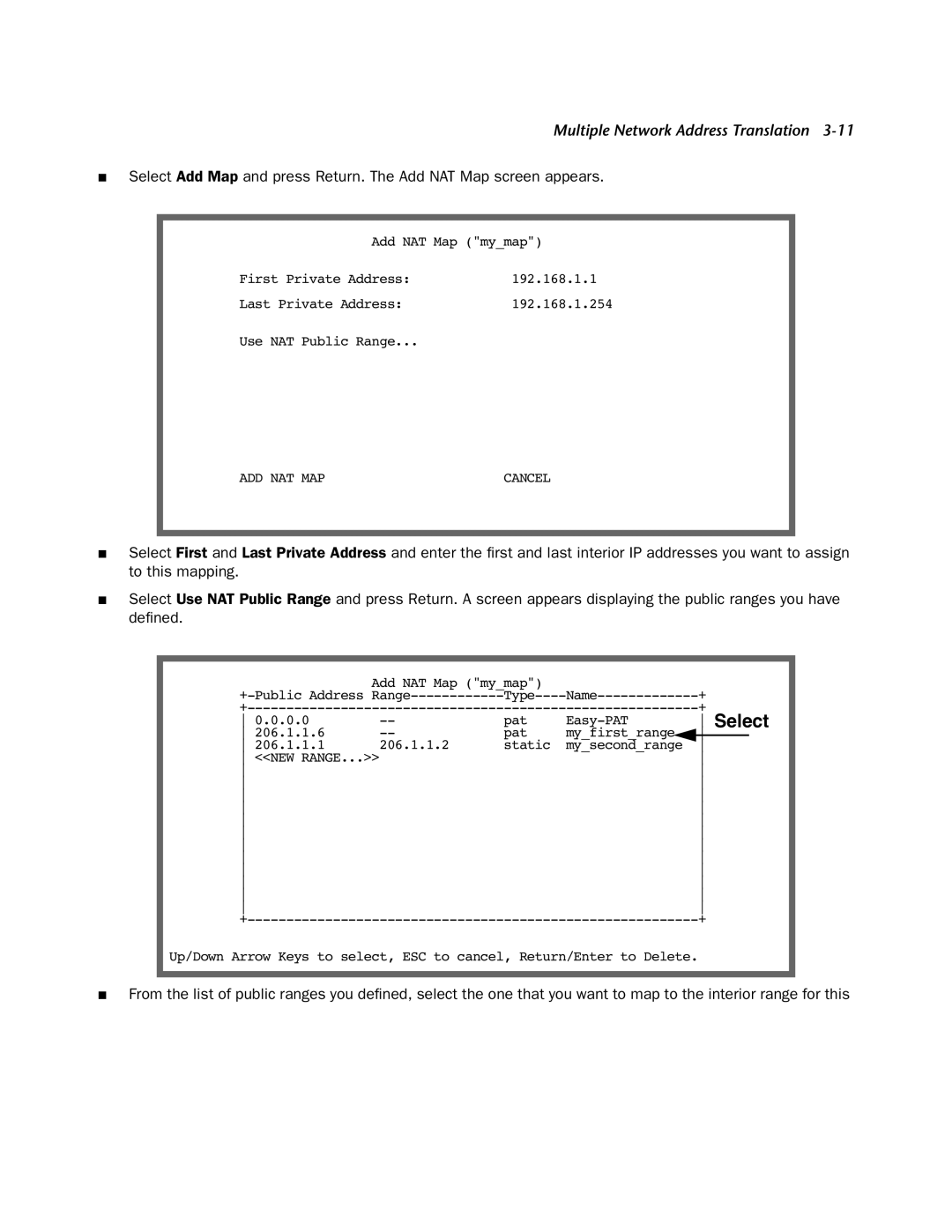 Netopia 4000-Series manual Select 