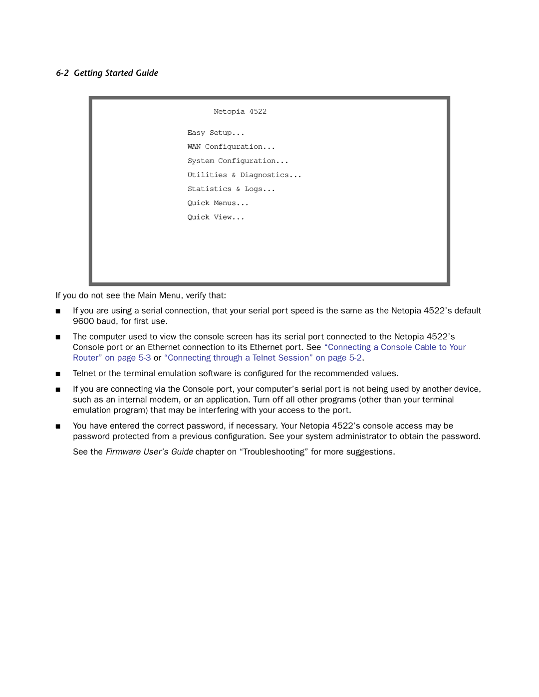 Netopia 4522 T1 manual Getting Started Guide 