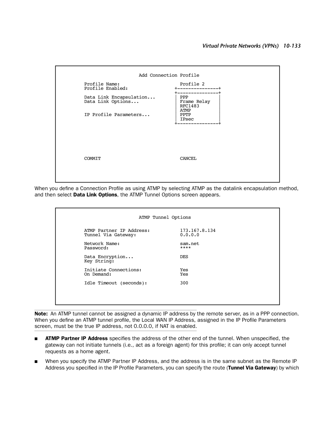 Netopia 4553 manual Data Link Options Frame Relay RFC1483 