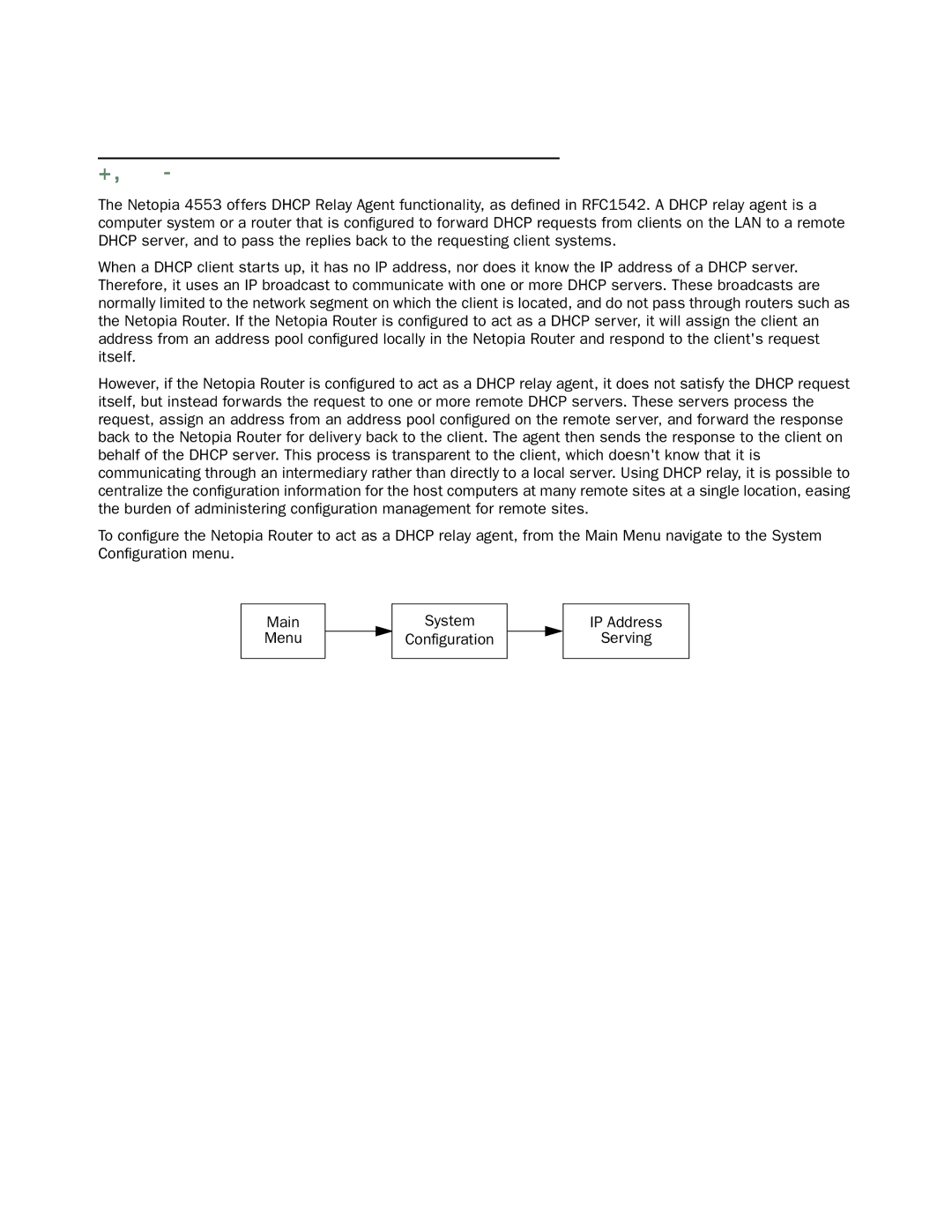 Netopia 4553 manual Dhcp Relay Agent 