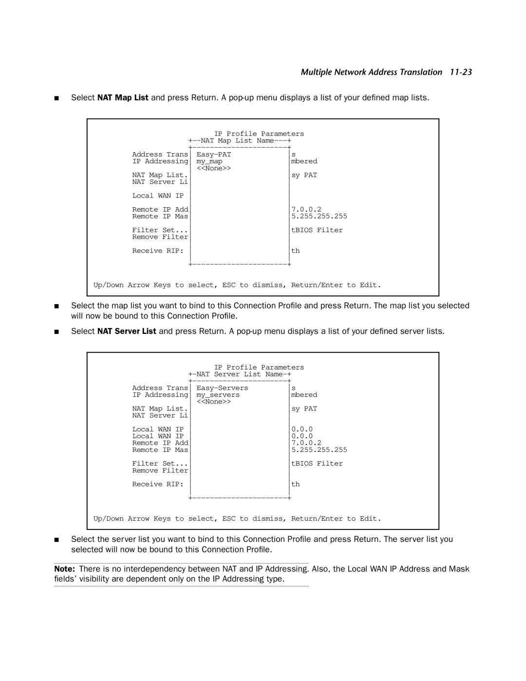 Netopia 4752 manual +--NAT Map List Name 