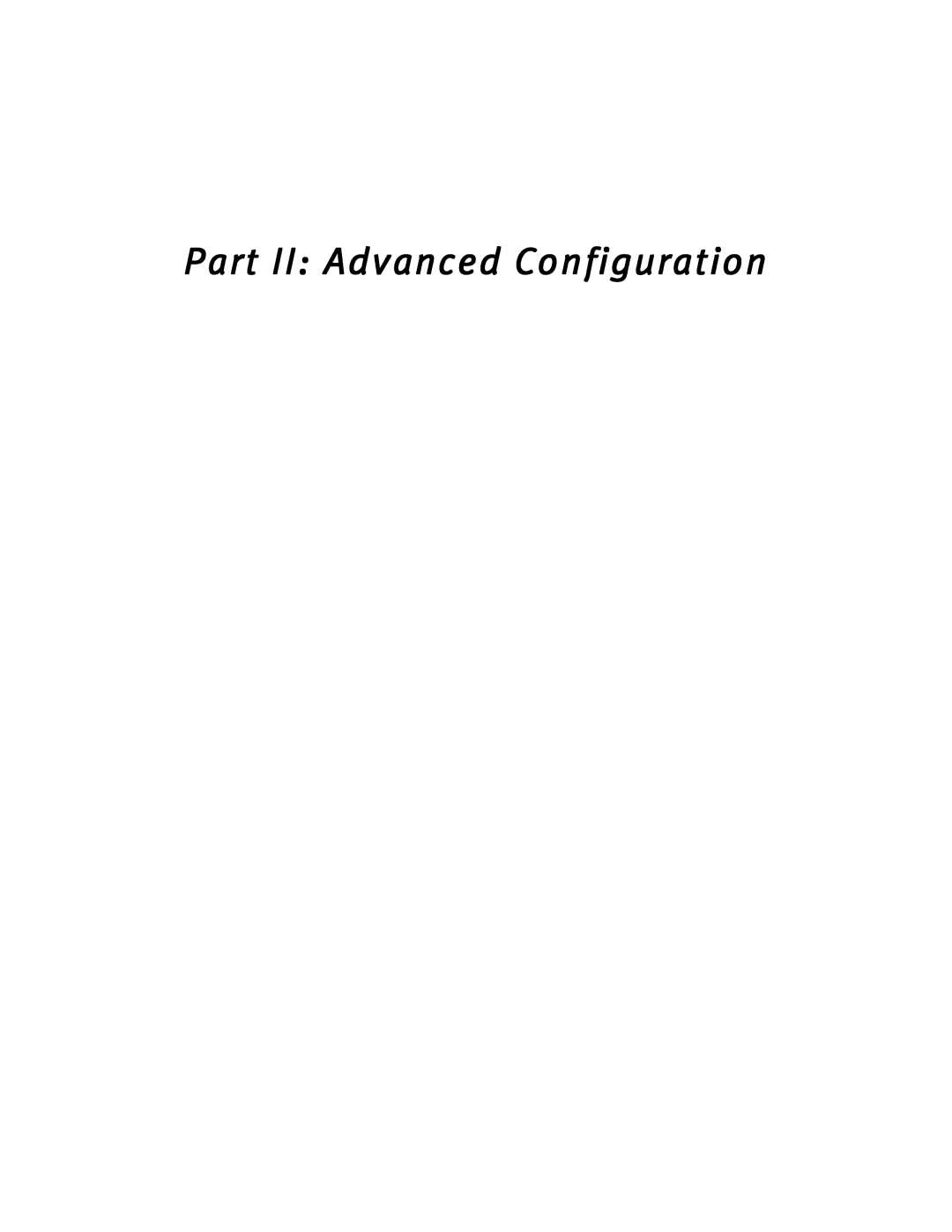 Netopia 4752 manual Part II Advanced Configuration 