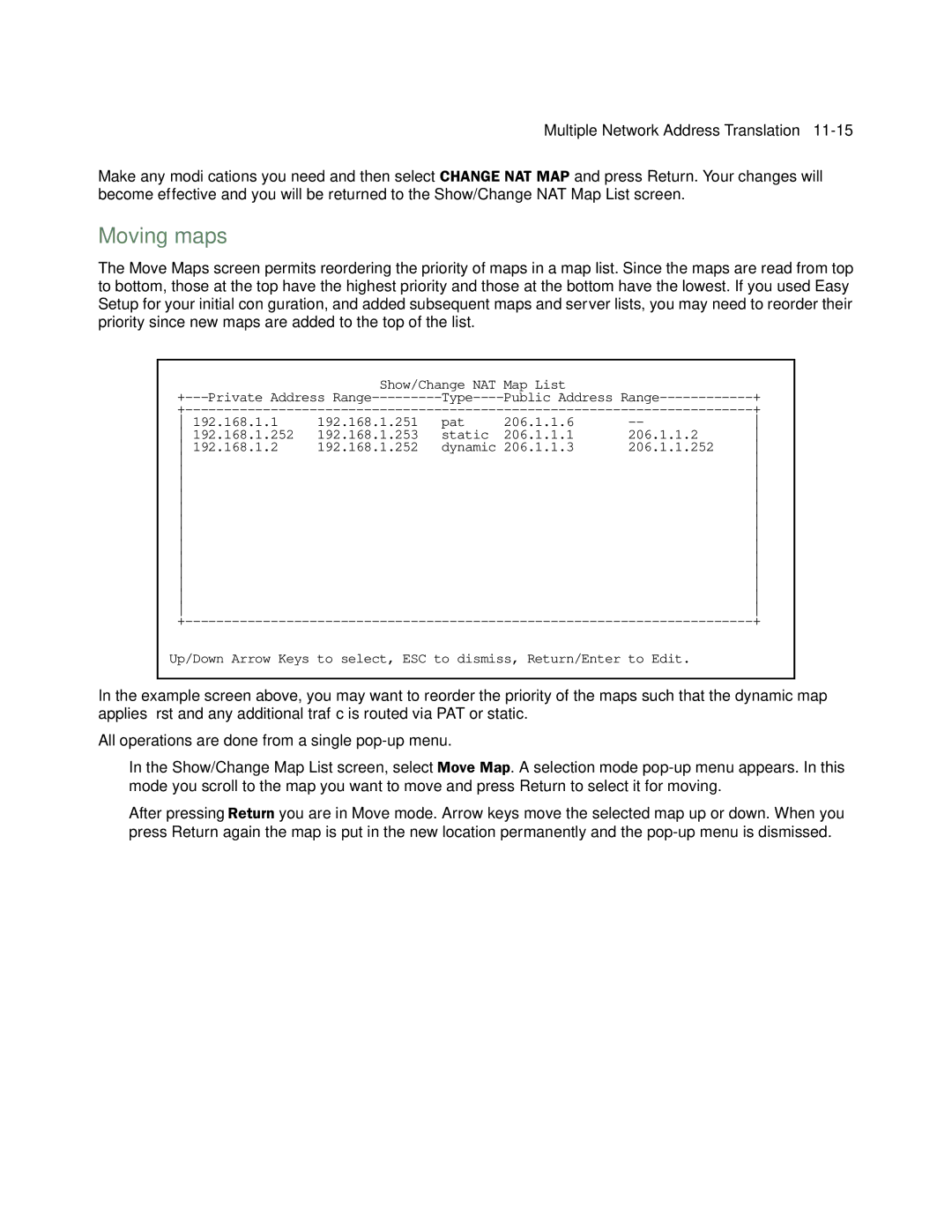 Netopia 4753 manual Moving maps 