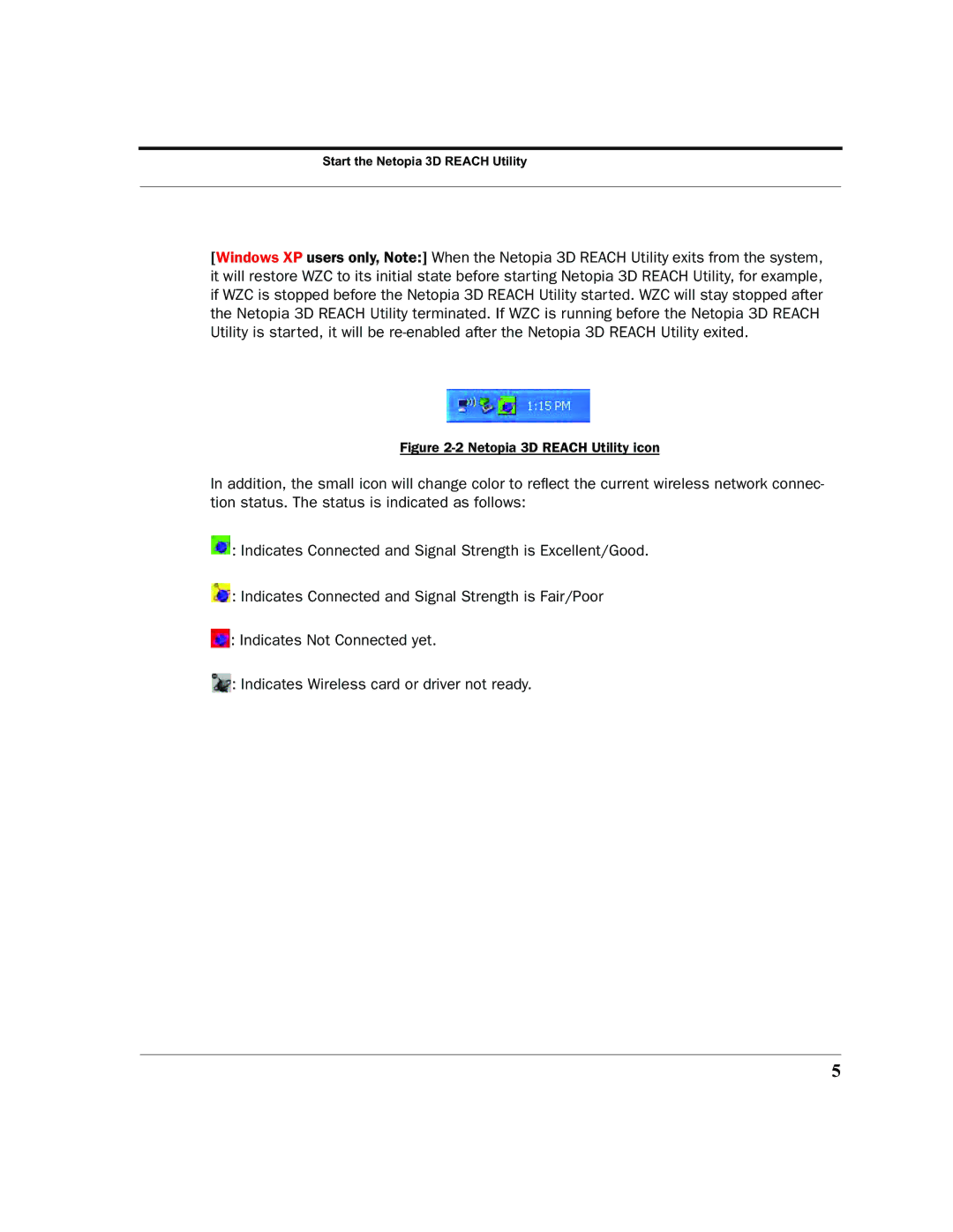 Netopia 6161210-00-01 manual Netopia 3D Reach Utility icon 