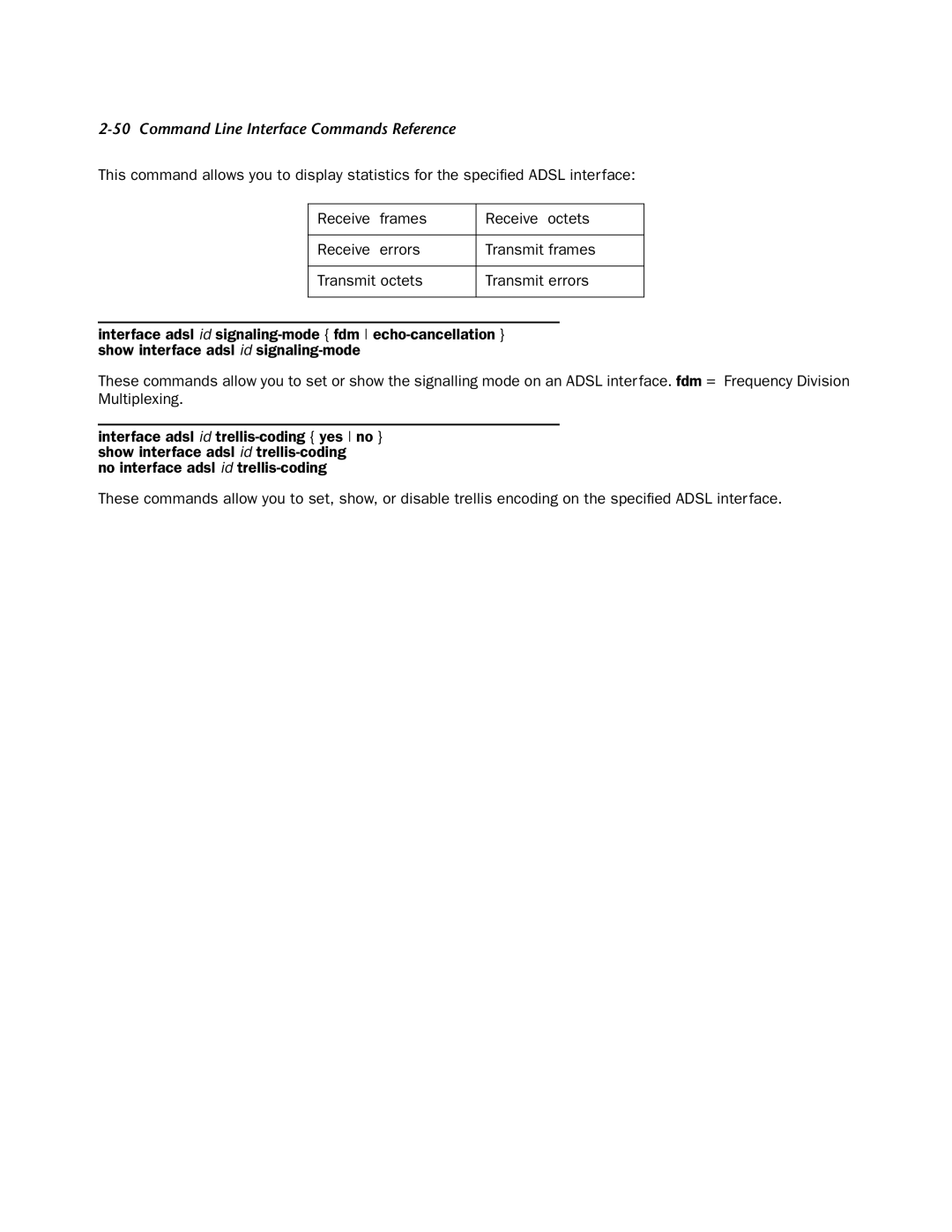 Netopia CLI 874 manual Command Line Interface Commands Reference 