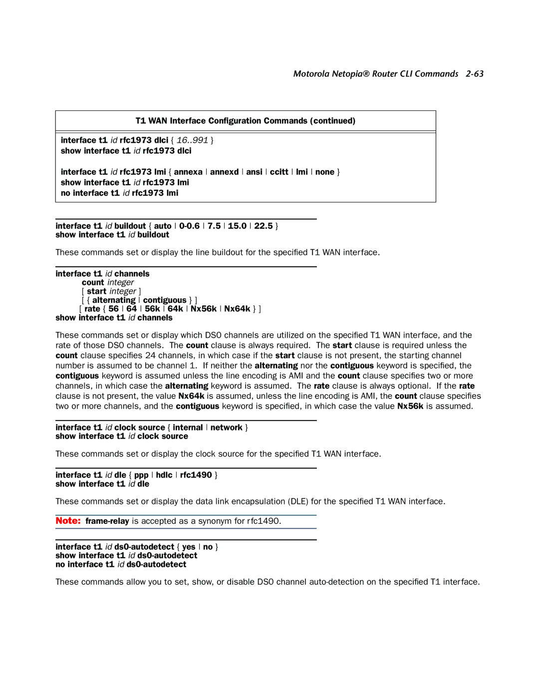 Netopia CLI 874 manual Motorola Netopia Router CLI Commands 