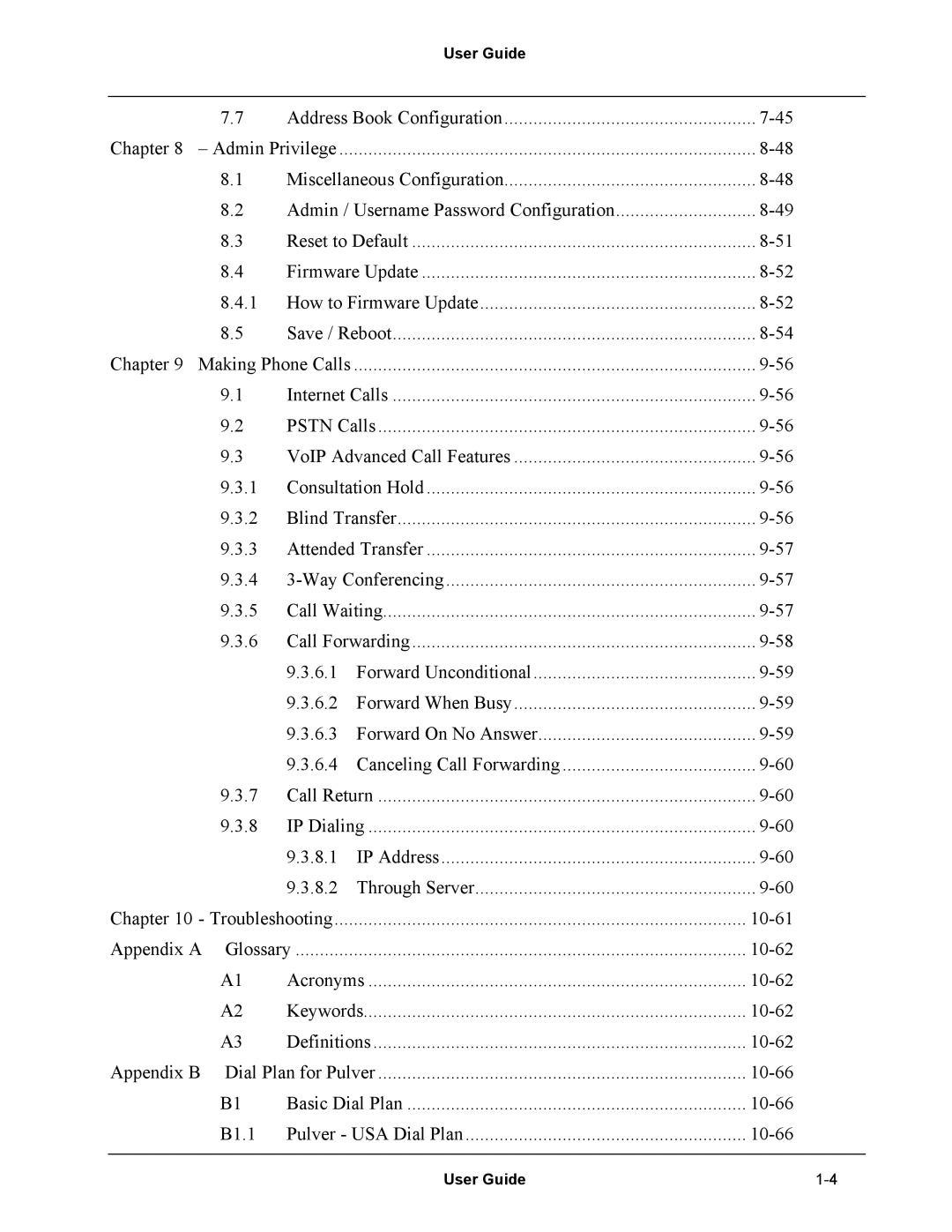 Netopia Network Adapater manual Appendix a Glossary 