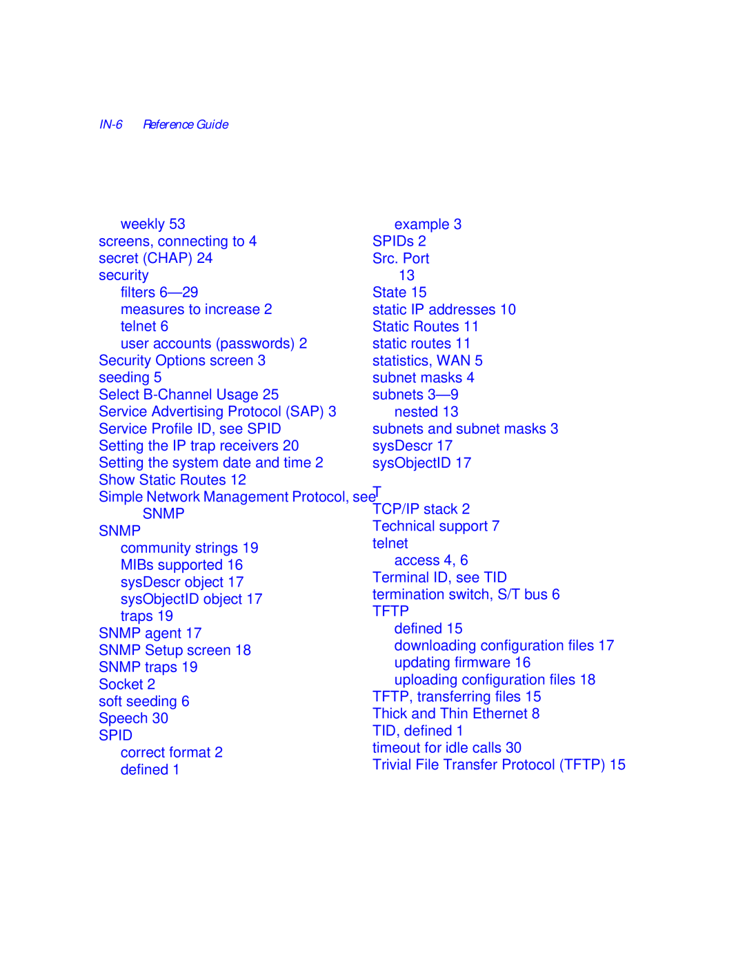 Netopia PN Series manual Snmp 