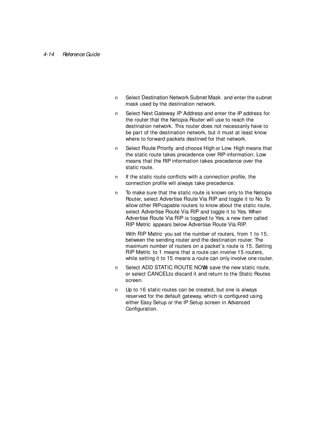 Netopia PN Series manual Reference Guide 