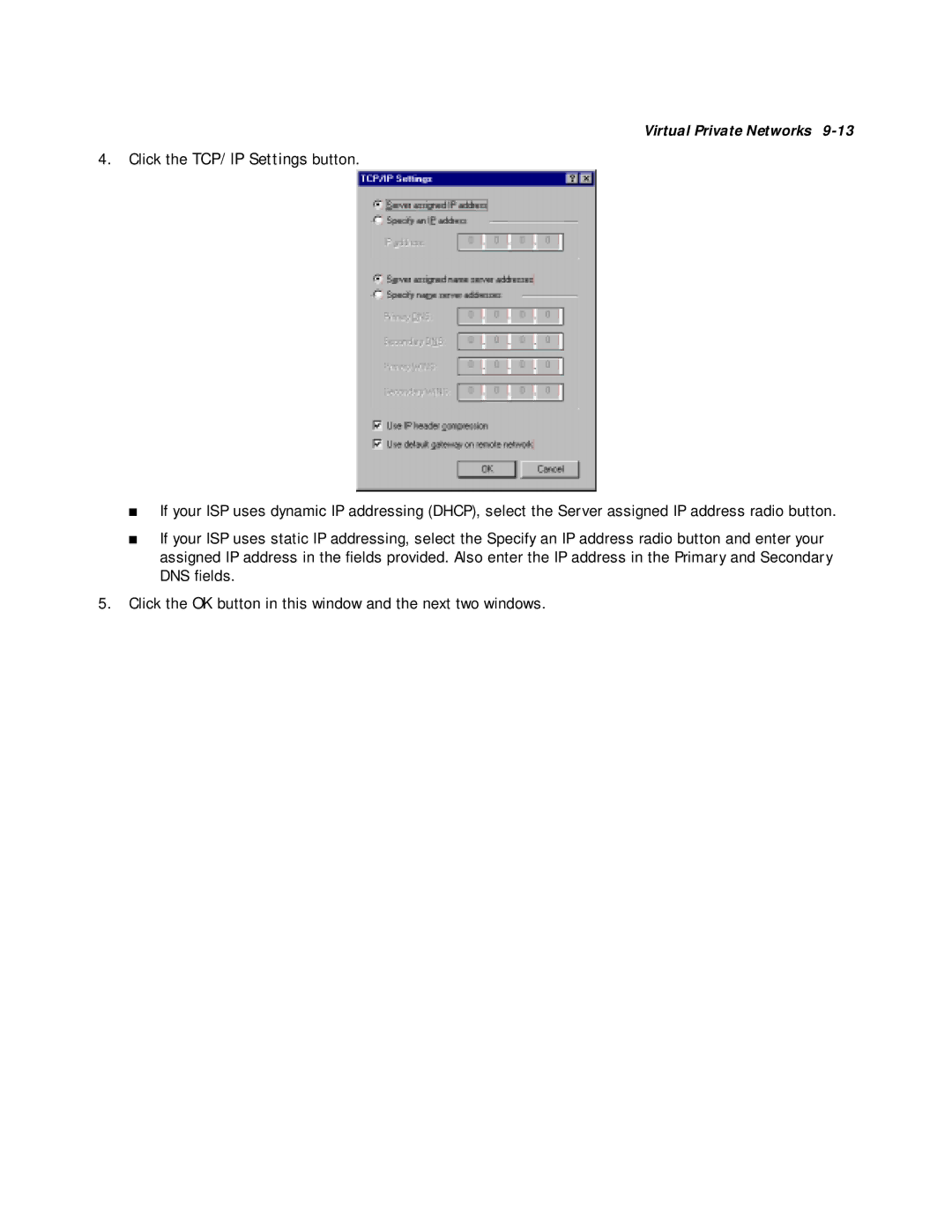 Netopia R2020 manual Virtual Private Networks 