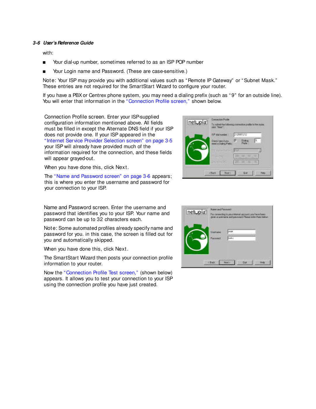 Netopia R2020 manual User’s Reference Guide 