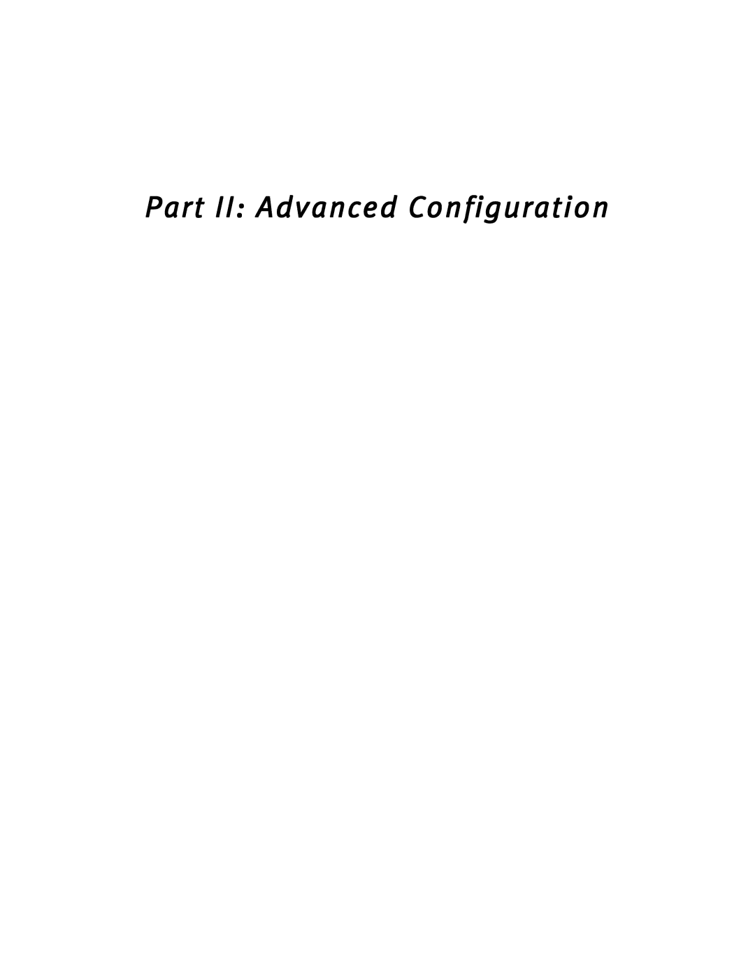 Netopia R2121 manual Part II Advanced Configuration 