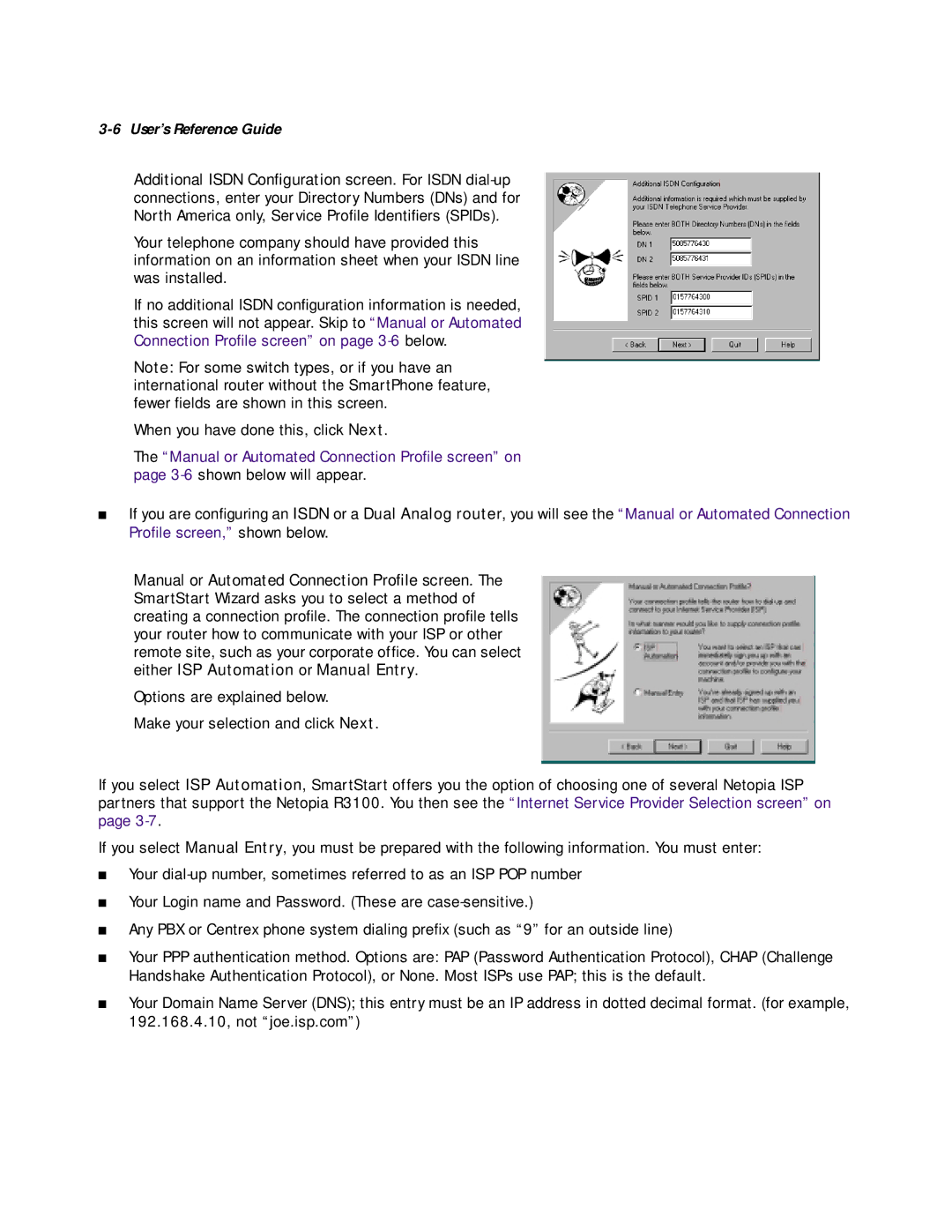 Netopia R3100 manual User’s Reference Guide 