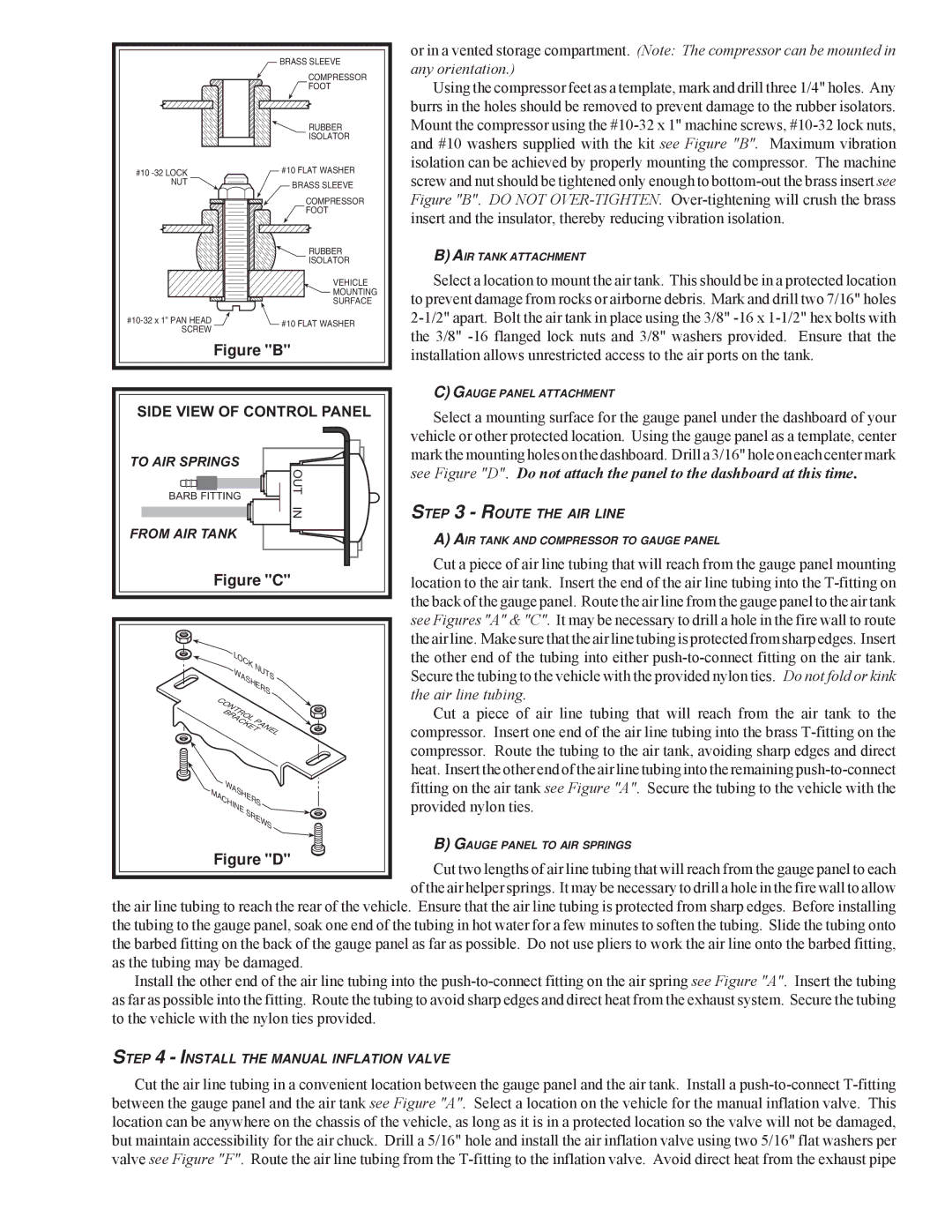 Network Computing Devices 9124, 9210, 2261, 2244, 2179, 2248, 2168 installation instructions Side View of Control Panel 