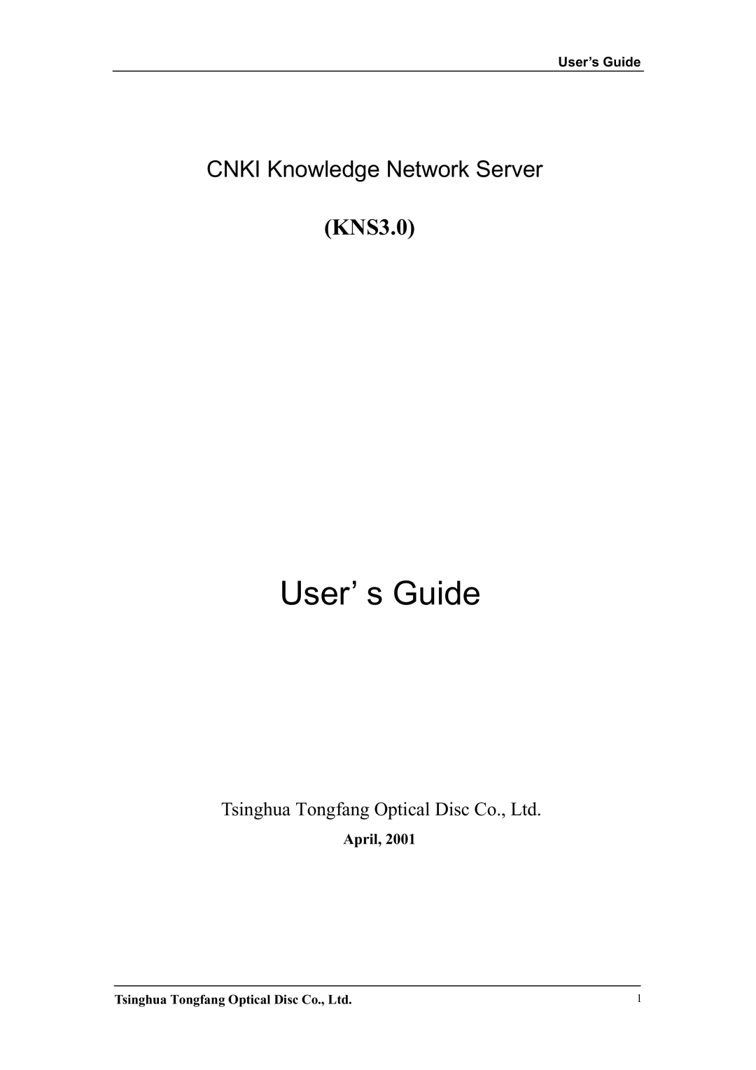 Network Computing Devices KNS3.0 manual User’ s Guide, April 