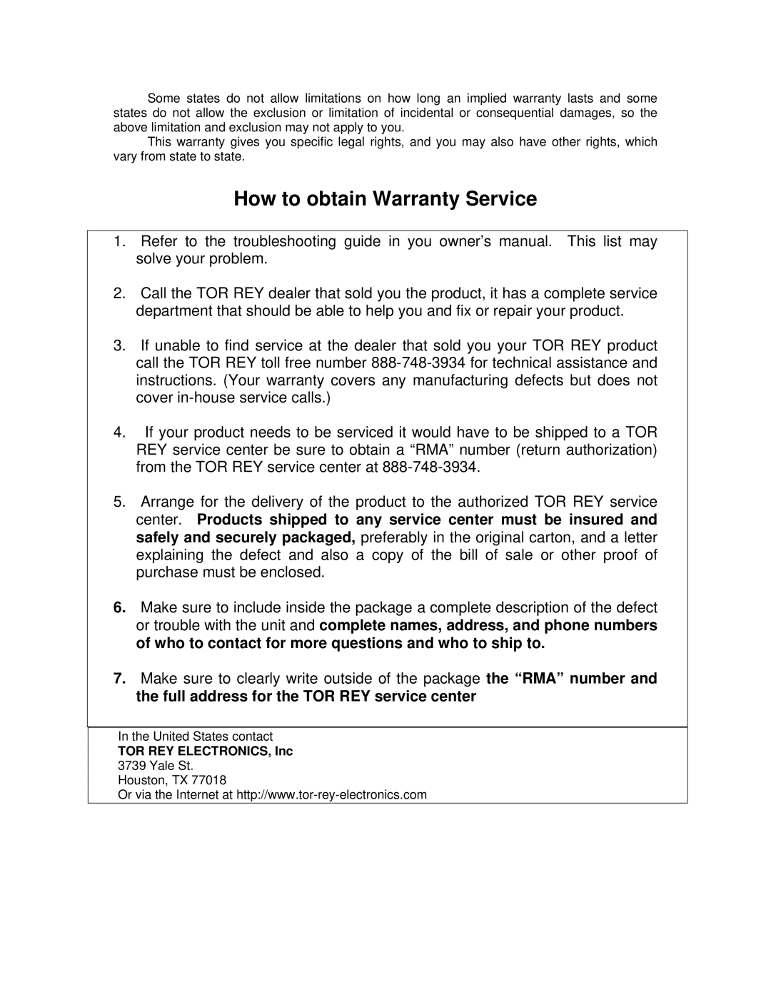 Network Computing Devices LSQ-40L quick start manual How to obtain Warranty Service 