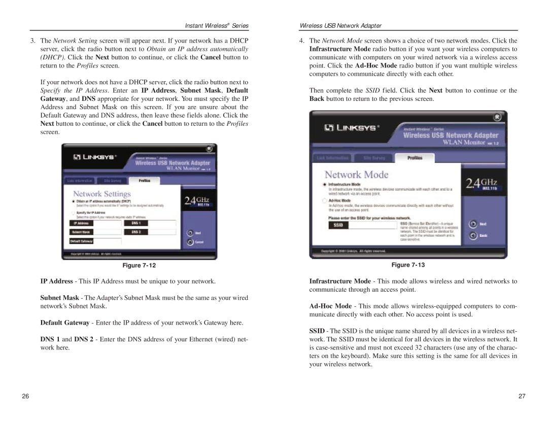 Network Computing Devices WUSB11 manual Instant Wireless Series 