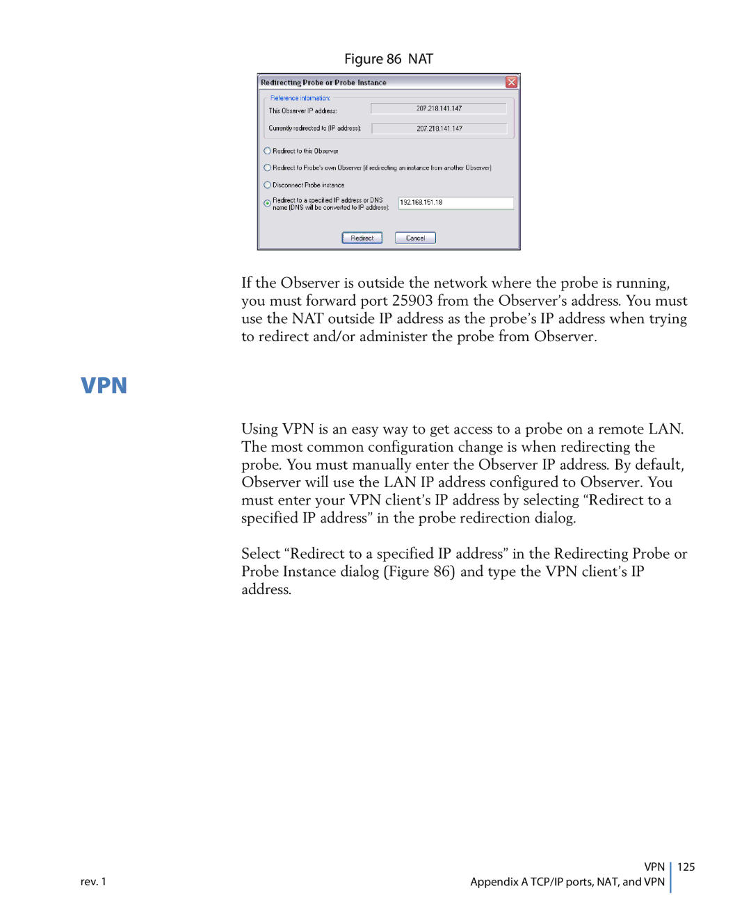 Network Instruments 114ff manual Vpn 