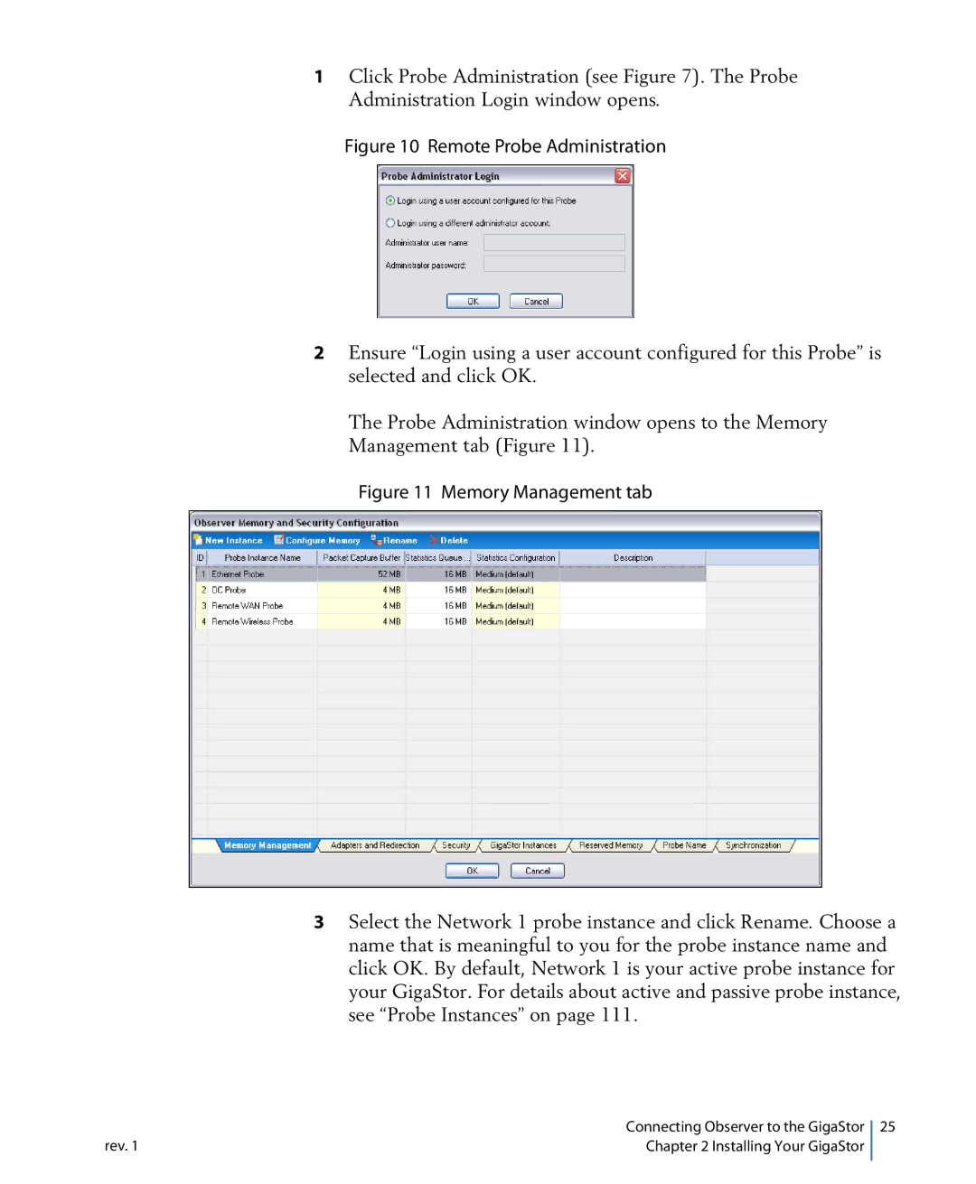 Network Instruments 114ff manual Remote Probe Administration 