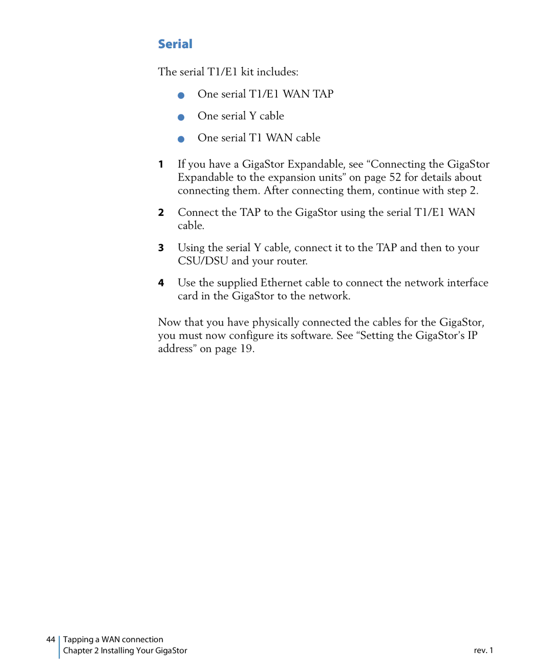 Network Instruments 114ff manual Serial 