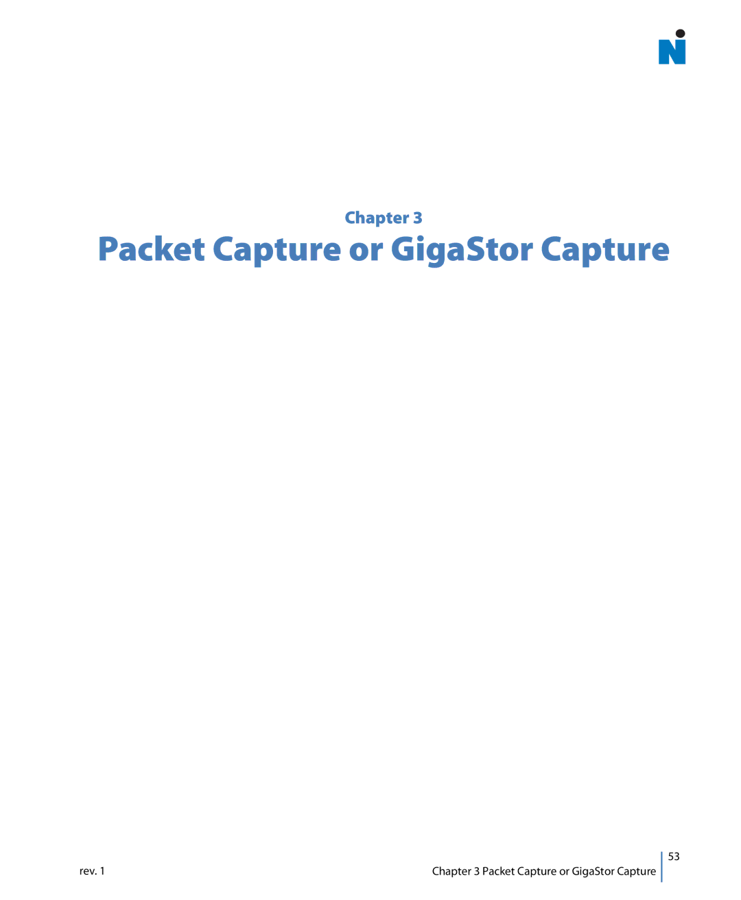 Network Instruments 114ff manual Packet Capture or GigaStor Capture 