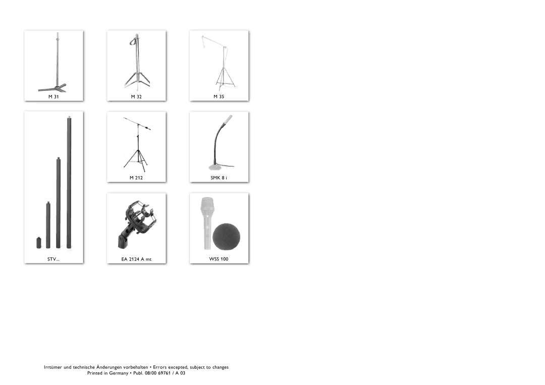 Neumann.Berlin KMS 150, KMS 140 operating instructions 212 