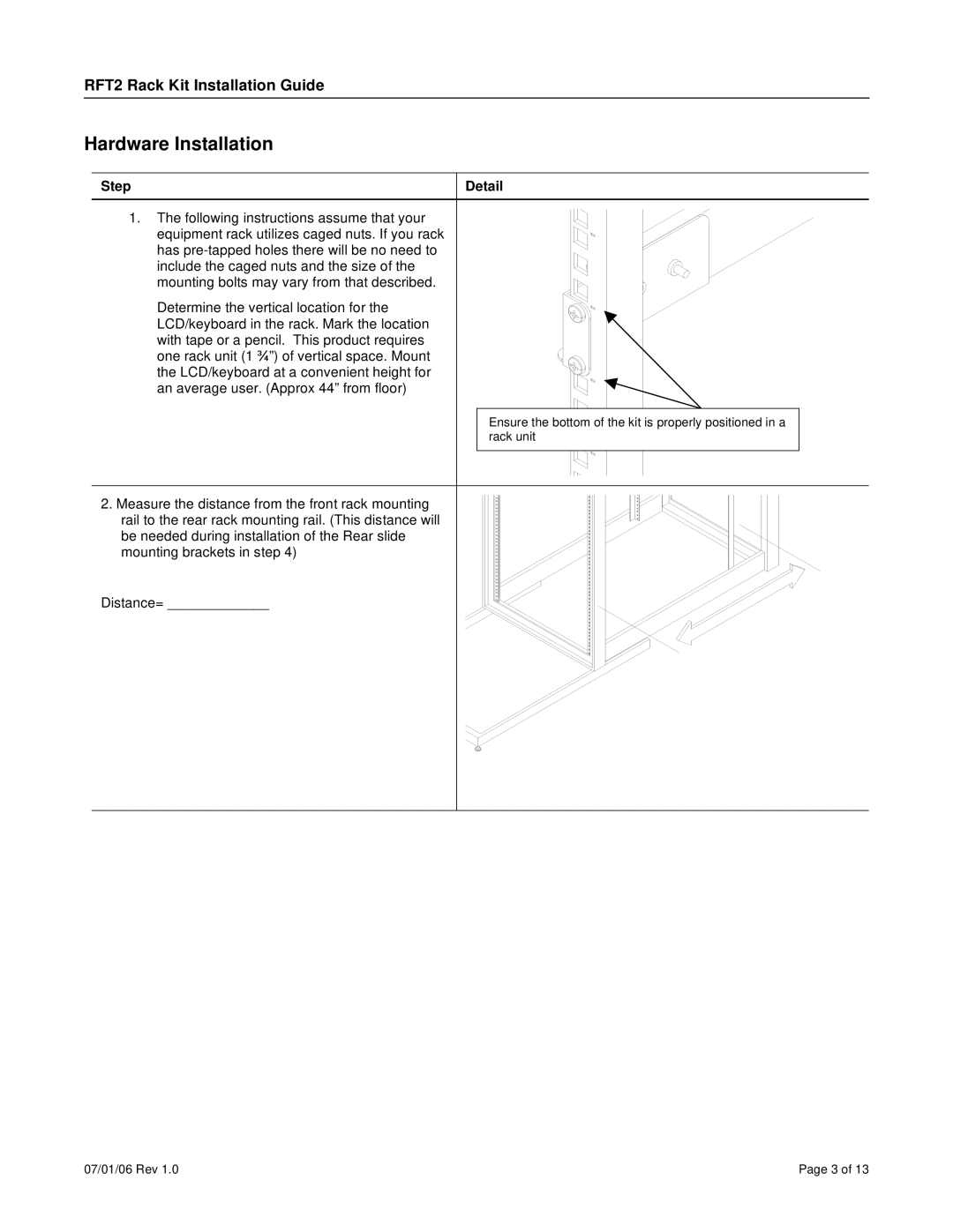 Neuro Logic Systems 19, 17 specifications Hardware Installation, Step Detail 