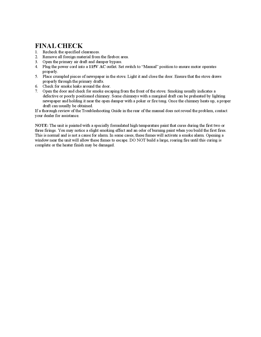 New Buck Corporation 20 Room Heater manual Final Check 