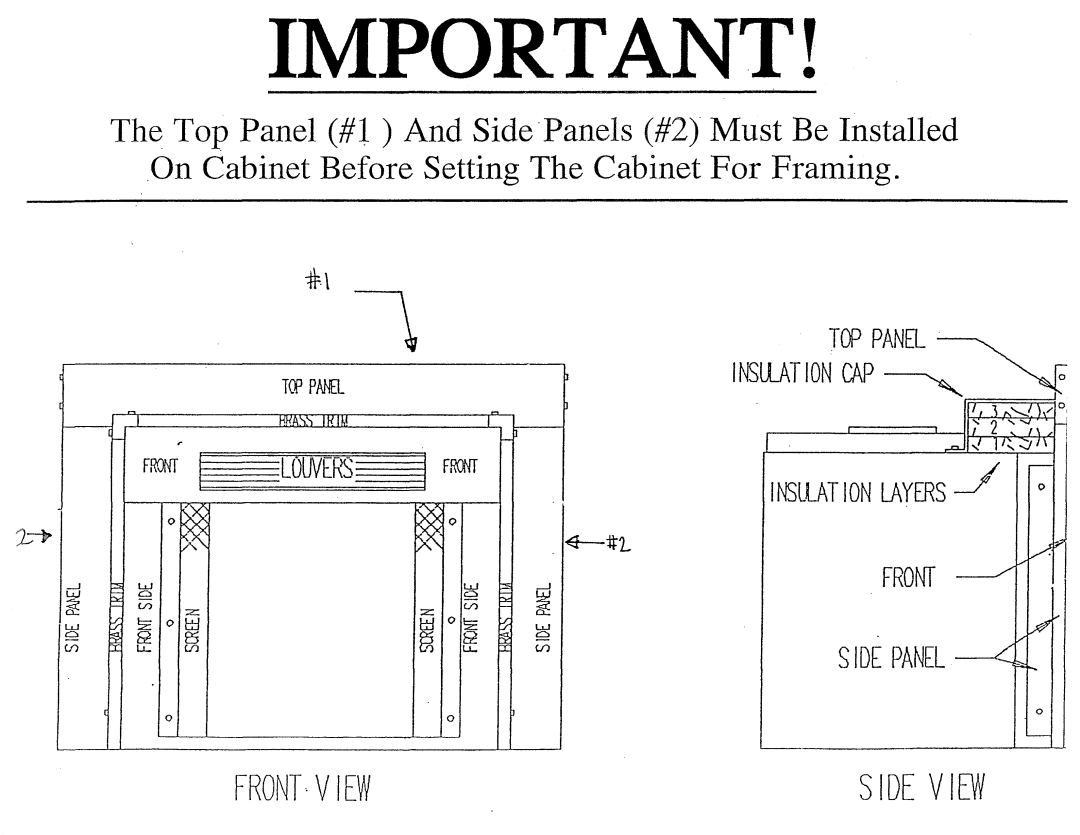 New Buck Corporation 80ZC manual Importanti 