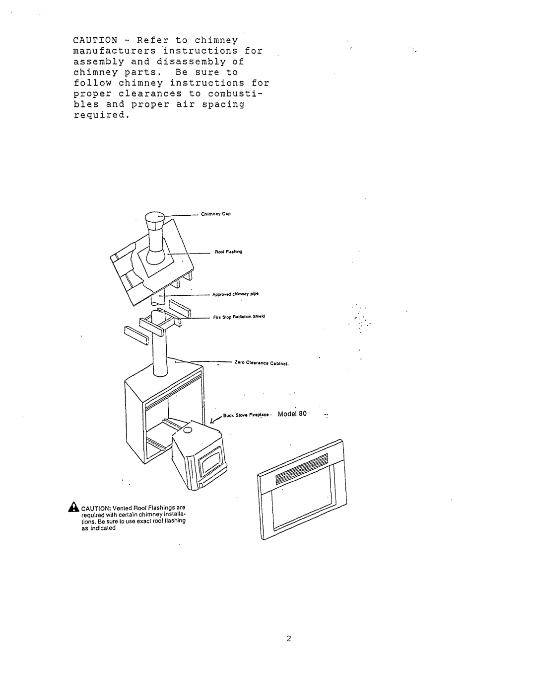 New Buck Corporation 80ZC manual Model 