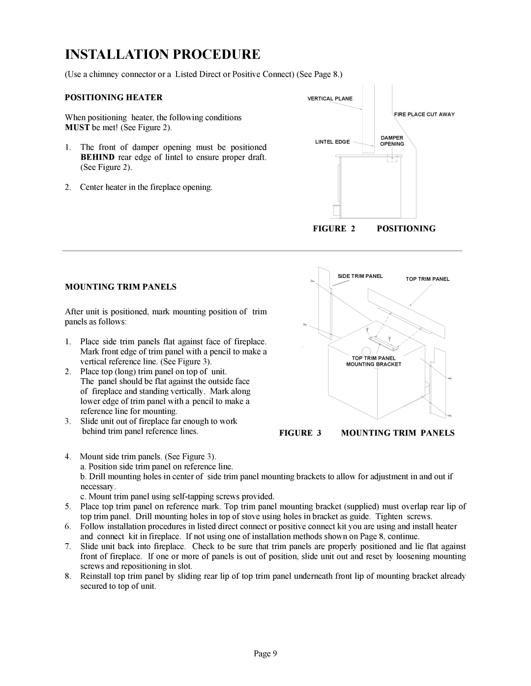 New Buck Corporation 81 installation instructions Installation Procedure 