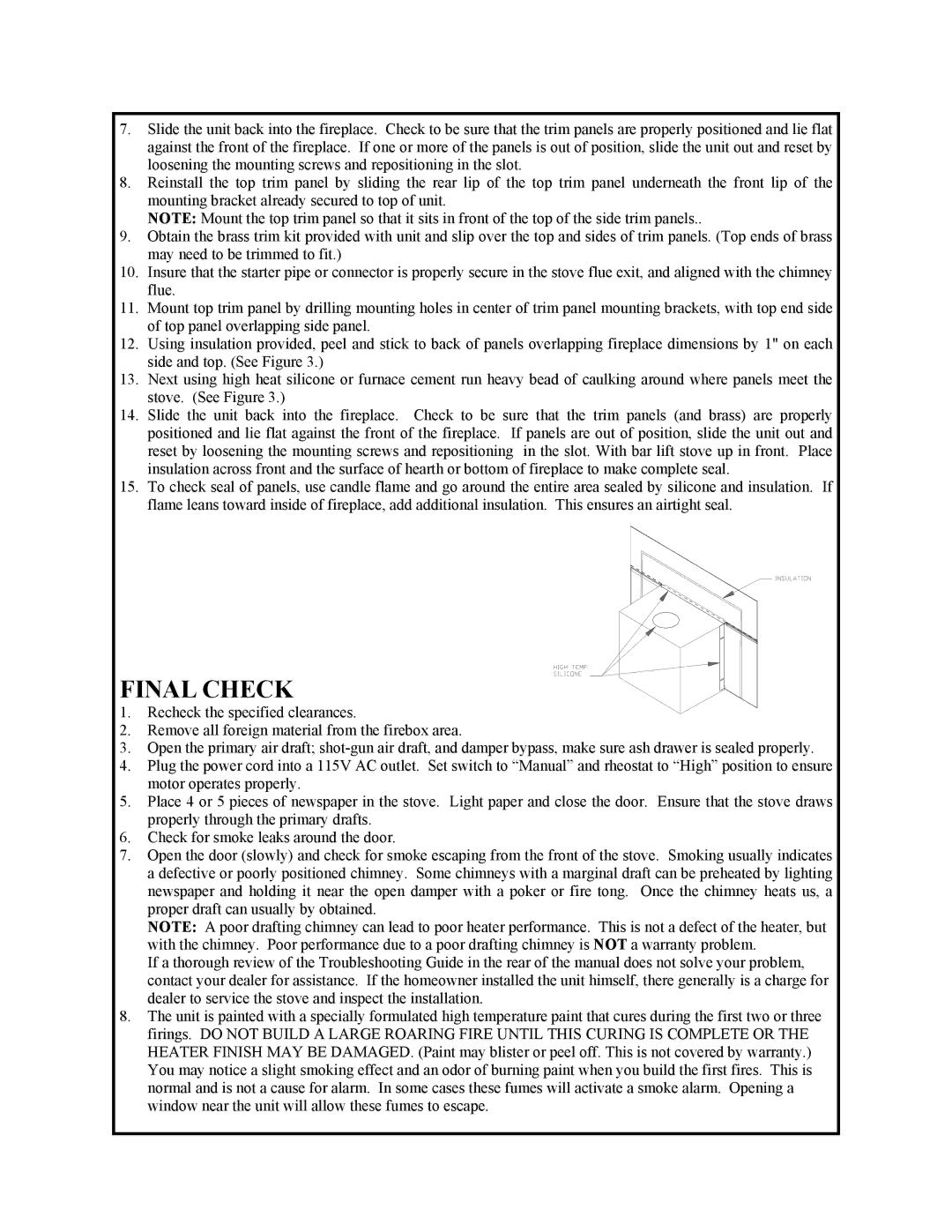 New Buck Corporation 91 manual Final Check 