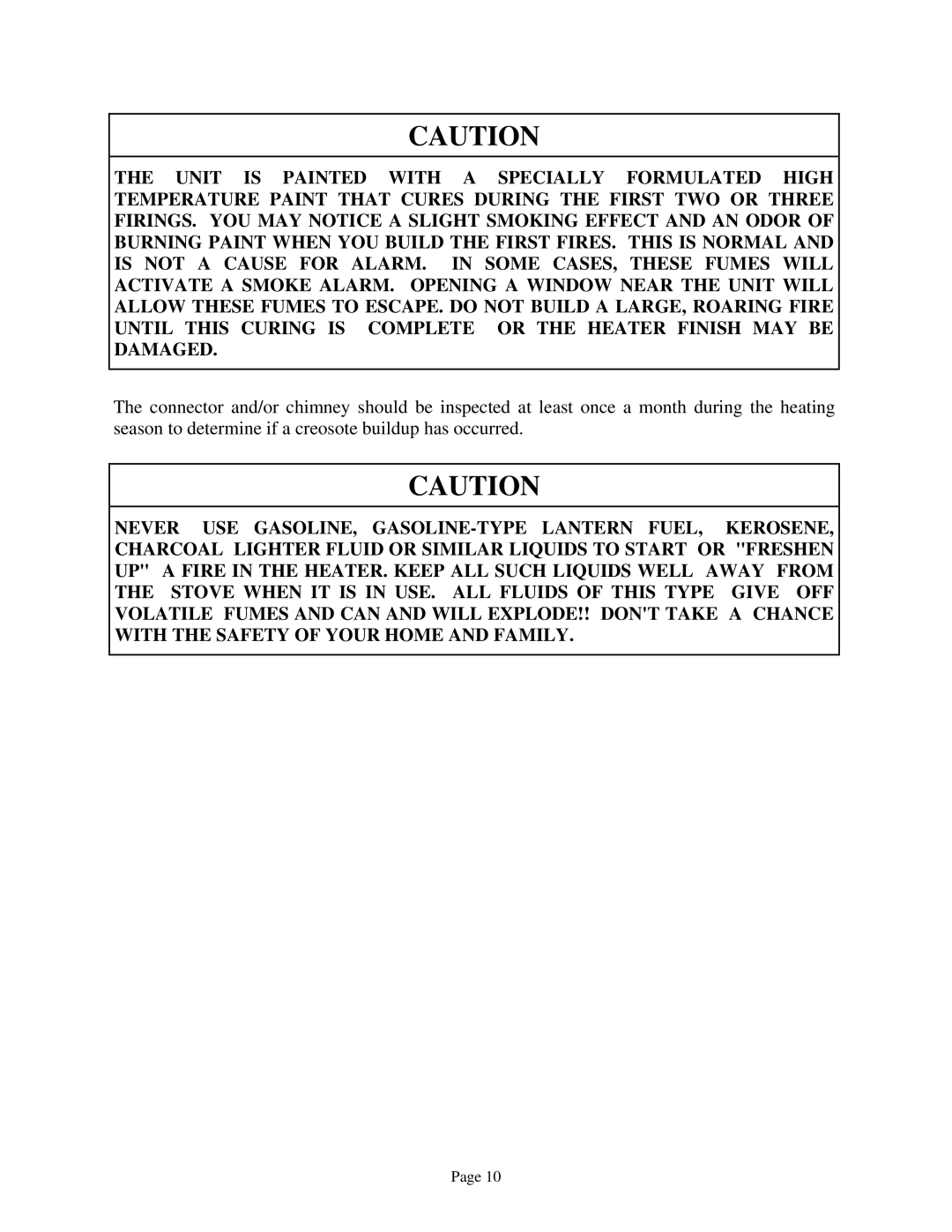 New Buck Corporation 94NC installation instructions 