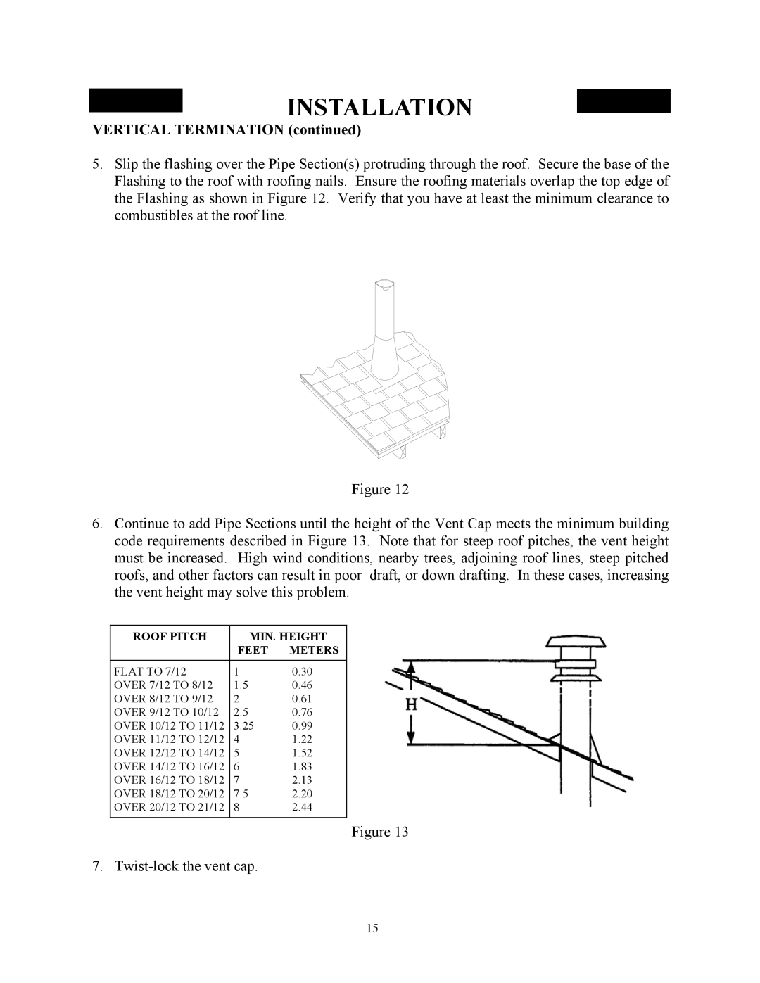 New Buck Corporation DV23ZC manual Vertical Termination 