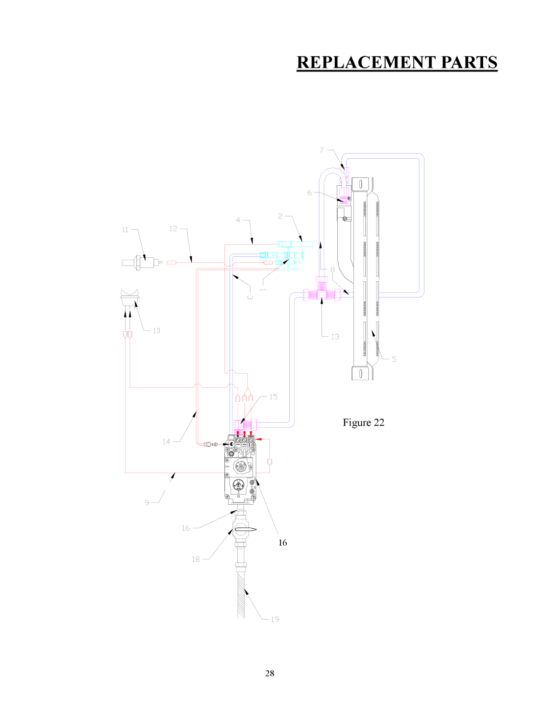 New Buck Corporation DV23ZC manual Replacement Parts 