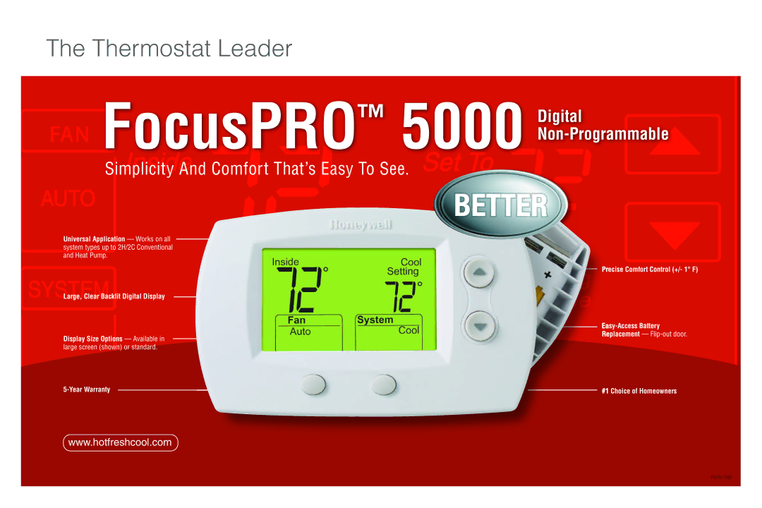 NewAir warranty FocusPRO 5000 Digital, Simplicity And Comfort That’s Easy To See 