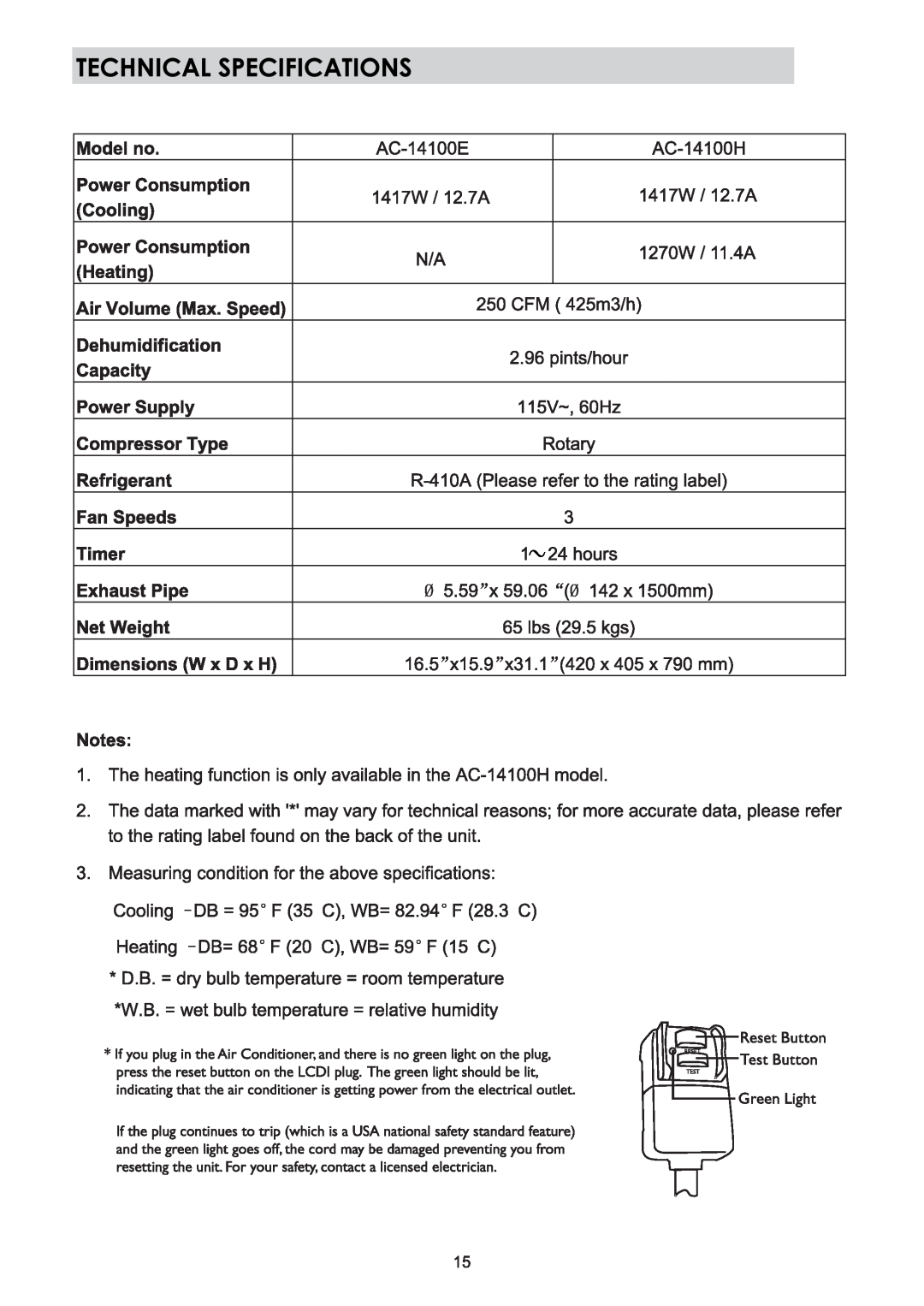NewAir AC-14100H, AC-14100E owner manual 