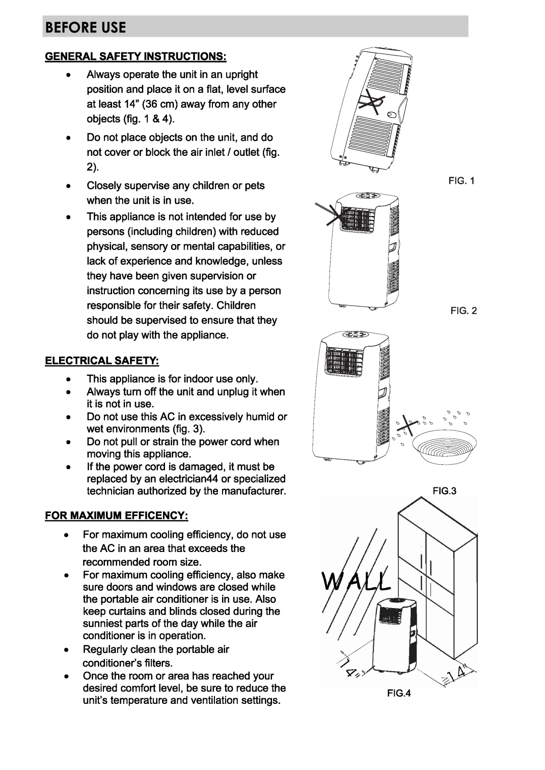 NewAir AC-14100E, AC-14100H owner manual 