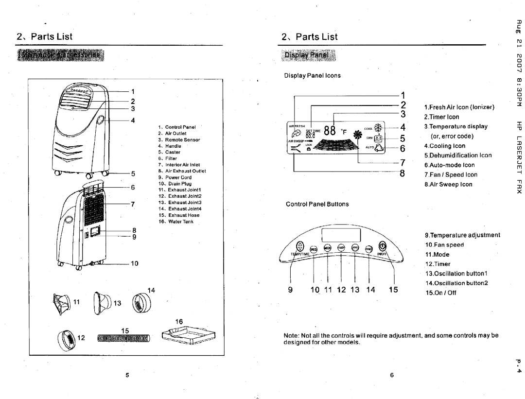 NewAir ACP-1000E manual 