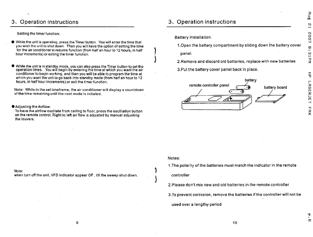 NewAir ACP-1000E manual 