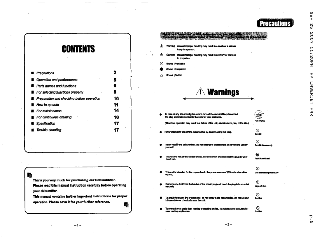 NewAir AD-40A manual 