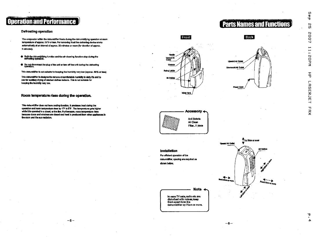 NewAir AD-40A manual 