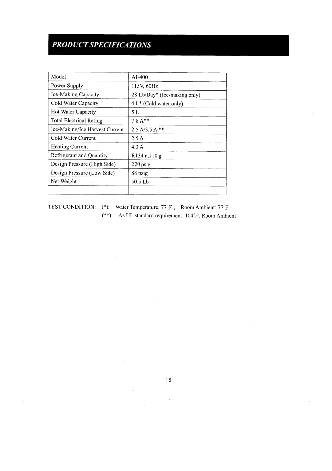 NewAir AI-400 Series manual 