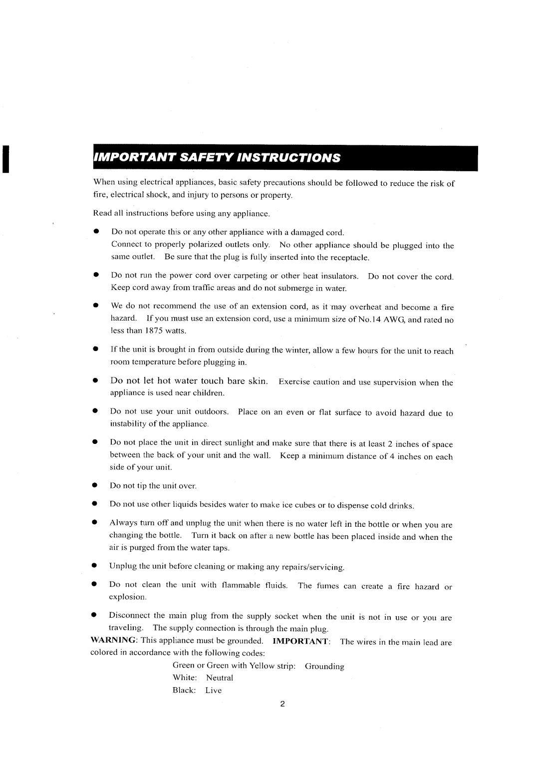 NewAir AI-400 Series manual 