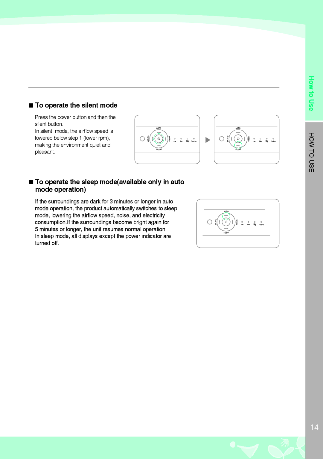 NewAir AP-1008DH warranty To operate the silent mode 